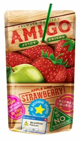 Amigo Apple & Strawberry 16x200ml