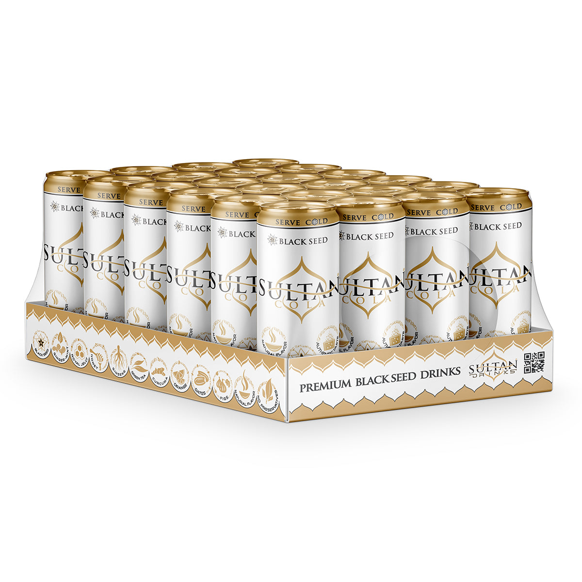Sultan Cola Black Seed 24x250ml