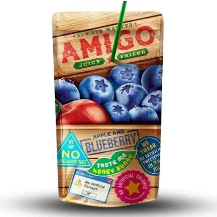 Amigo Apple & Blueberry 16x200ml