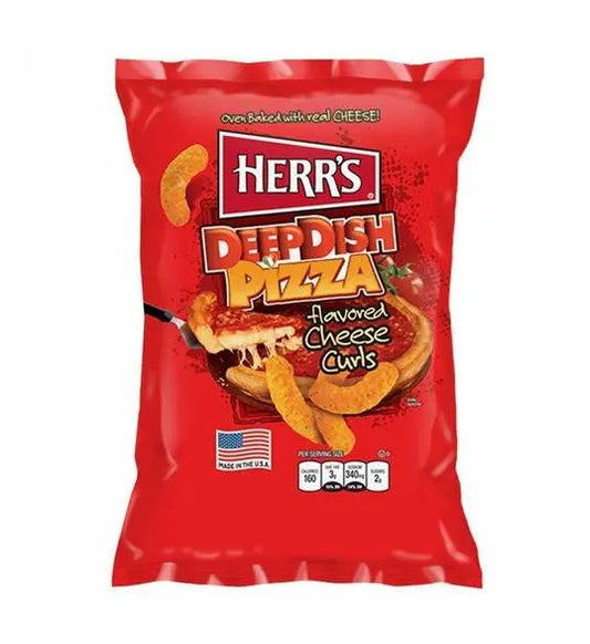 Herr's Deep Dish Pizza Curls 12x170g (MHD)