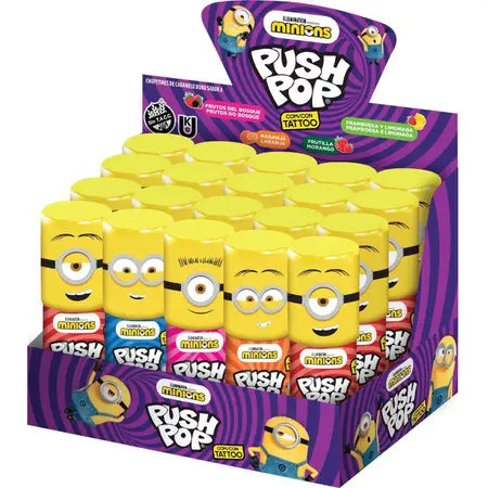 Push Pop Minions 20x15g