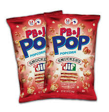 Candy Pop Popcorn PB&J Strawberry 12x149g