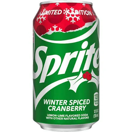 Sprite Winter Spiced Cranberry 12x355ml