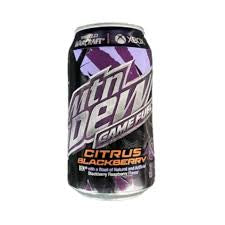 Mountain Dew Game Fuel Citrus Blackberry 12x355ml