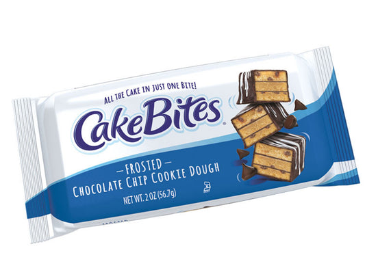 Cake Bites Frosted Choco Chip Cookie Dough 12x56,7g