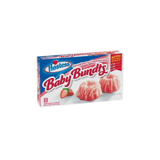 Hostess Baby Bundts Strawberry Cheesecake 6x284g