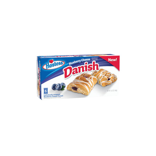 Hostess Danish Blueberry & Cream Cheese 6x360g (MHD)