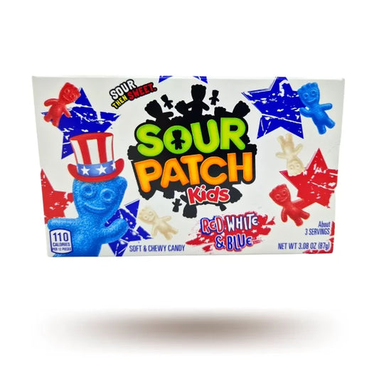 Sour Patch Kids Red White & Blue 12x87g